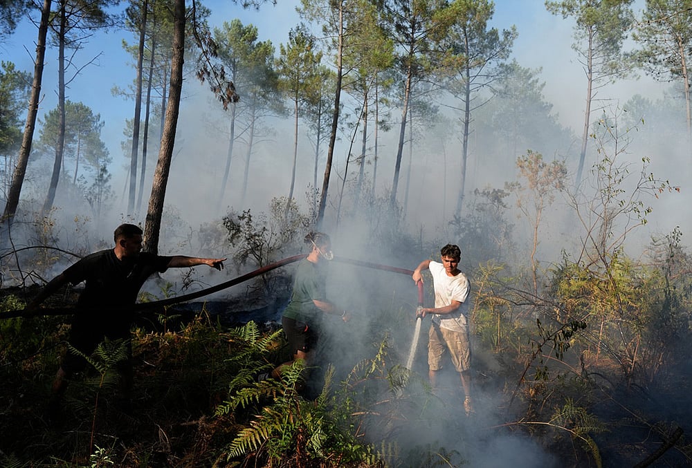 Europe heatwave 2026 wildfires