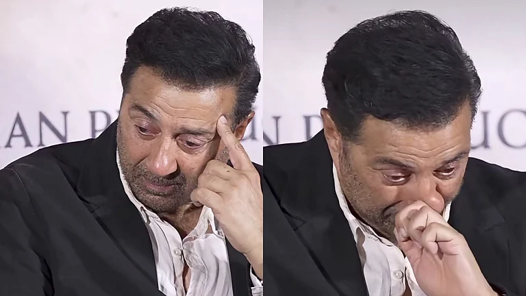 Sunny Deol turns emotional at Batwara 1947 trailer launch - Viral Bhayaani/Instagram