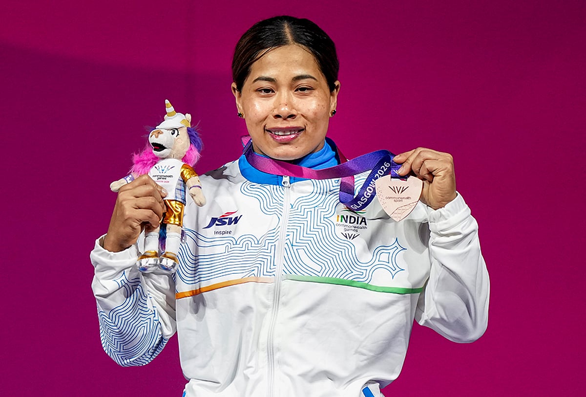 Bindyarani Devi Glasgow CWG 2026 Weightlifting women's 58kg Final