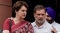 Parliament Monsoon Session: Opposition Backs Paper Leak Bill But Demands Answers On Bihar Student Protest Crackdown Photo: PTI/Shahbaz Khan : Leader of the Opposition in the Lok Sabha Rahul Gandhi, right, with Congress MP Priyanka Gandhi Vadra during the Monsoon session of Parliament, in New Delhi.
