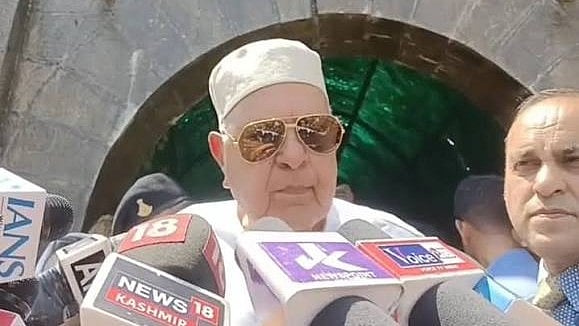 Farooq Questions Centres Silence on Situation in PoJK