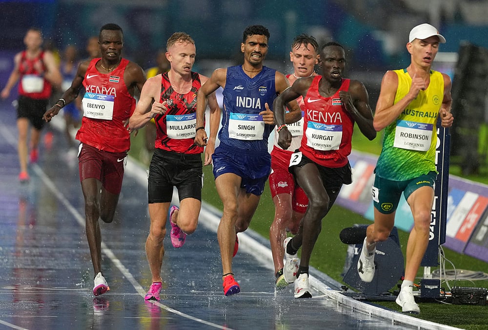 Gulveer Singh glasgow CWG 2026 Mens 10000m final
