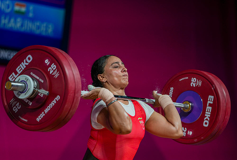 Harjinder Kaur CWG 2026 glasgow womens weightlifting 69kg final