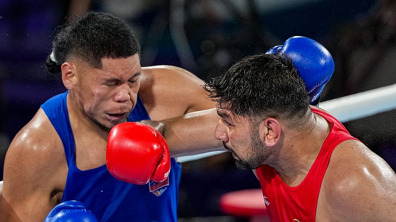 Narender Berwal vs Michael Seko Glasgow Commonwealth Games 2026 quarter-final PTI Photo