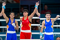 Boxers Jadumani Mandengbam, Preeti Pawar, Priya Ghanghas Assure India Medals At CWG 2026 Boxers Jadumani Mandengbam, Preeti Pawar, Priya Ghanghas Assure India Medals At CWG 2026