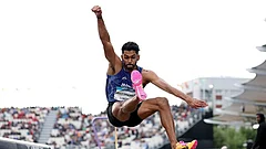 Murali Sreeshankar secured a brilliant silver medal in the men's long jump final at the Commonwealth Games 2026. - airnewsalerts/X