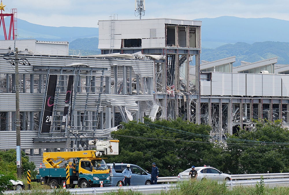 Kumamoto mall explosion