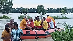 Flood Situation in North Odisha Grim; 1.25 Lakh People Affected, Schools Closed in 10 Dists - null