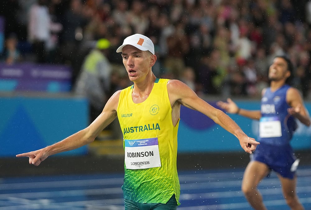 Gulveer Singh CWG 2026 glasgow Mens 10000m final