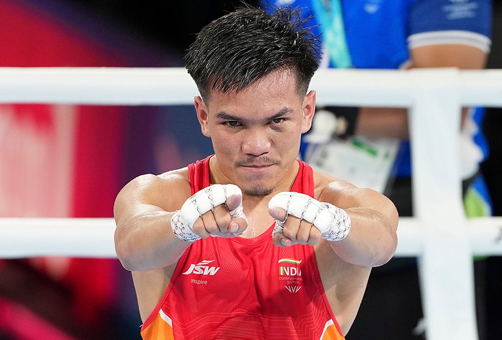 Boxer Jadumani Singh Glasgow Commonwealth Games 2026