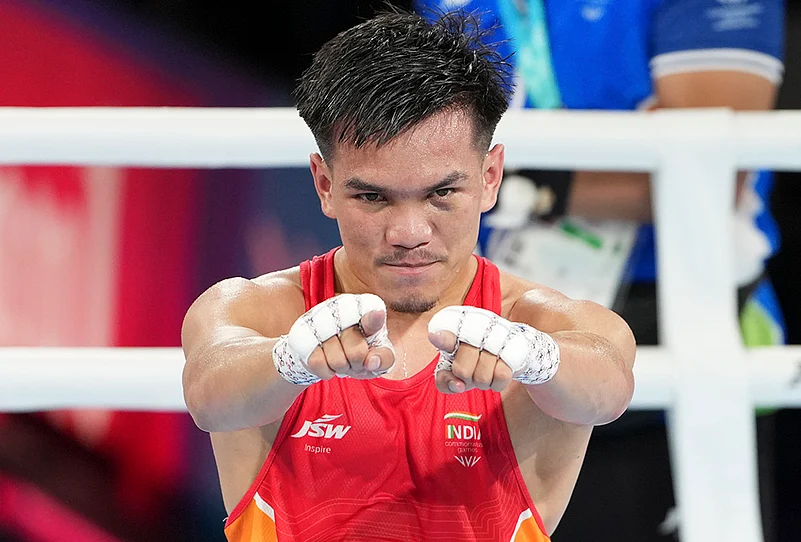 Boxer Jadumani Singh Glasgow Commonwealth Games 2026