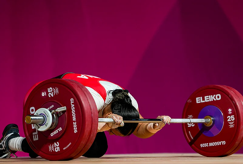 Harjinder Kaur CWG 2026 glasgow womens weightlifting 69kg photos
