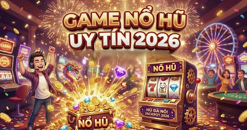 A casino slot machine explosion of coins and gems