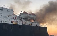 X : India is monitoring the safety of 13 seafarers aboard MV AMIR1 at Ukraine's Chornomorsk port.