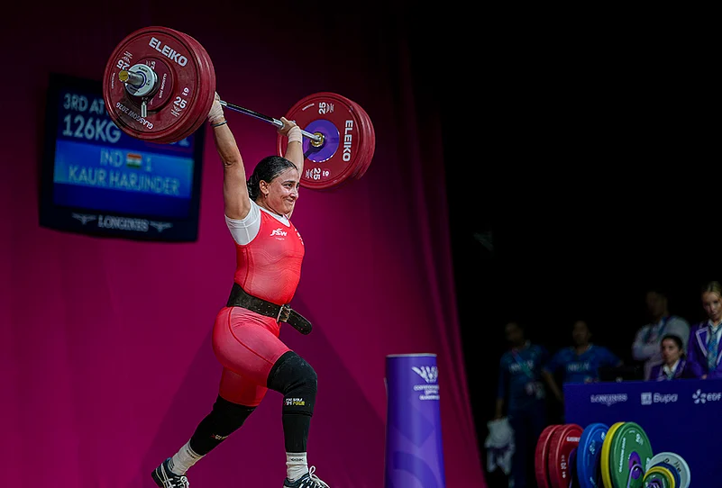 Harjinder Kaur CWG 2026 glasgow womens weightlifting 69kg final