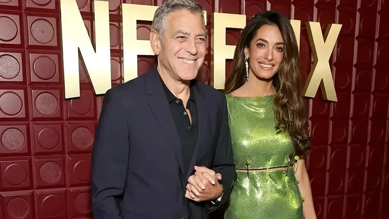George and Amal Clooney evacuate French home amid wildfires - Instagram