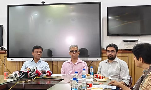 Press briefing held by experts from the All India Institute of Medical Sciences (AIIMS), New Delhi, on the occasion of World Hepatitis Day.