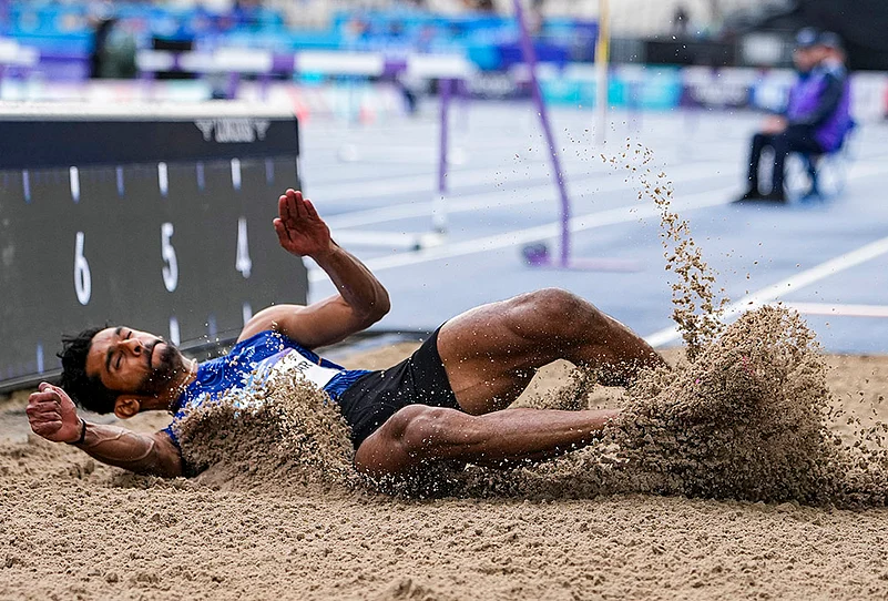Glasgow CWG 2026 long jump final Murali Sreeshankar highlights