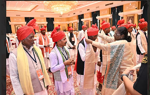 President Honouring the Delegation 