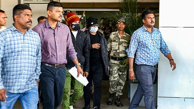 US deported immigrants arrive in Ahmedabad in 2025 - | Photo: PTI