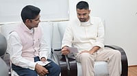 SC To Examine Unelected Bihar Minister Deepak Prakash's Split Tenure X/ @Deepak Prakash : Deepak Prakash (R)