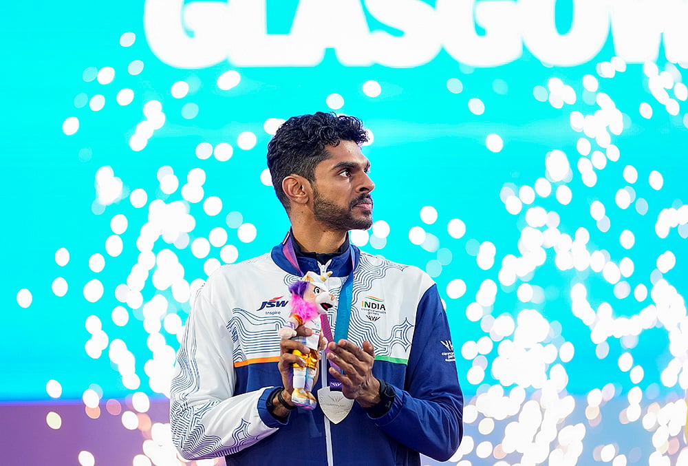 Murali Sreeshankar Glasgow CWG 2026 long jump silver medallist