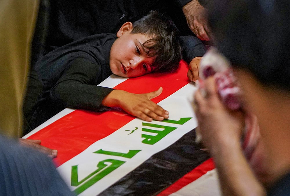 Funerals for Iraq’s Popular Mobilization Forces fighters