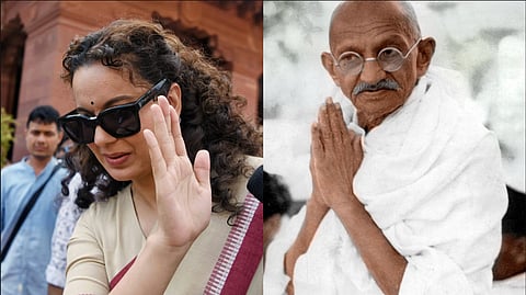 Kangana On Mahatma Gandhi 
