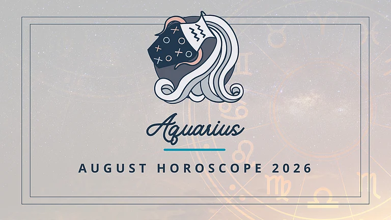 Aquarius Monthly Horoscope for August 2026 - null