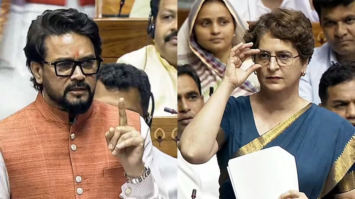 Rahul, Priyanka Making 'Fabricated' Allegations in Lok Sabha: Anurag Thakur - null