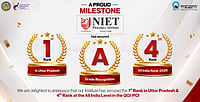 NIET Pharmacy Institute Achieves 1st Rank In Uttar Pradesh And 4th Rank Nationally In QCI-PCI Rankings 2026 NIET Pharmacy Institute Achieves 1st Rank In Uttar Pradesh And 4th Rank Nationally In QCI-PCI Rankings 2026