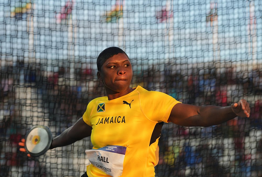 Glasgow CWG 2026 womens discus throw final-Jamaicas Samantha Hall