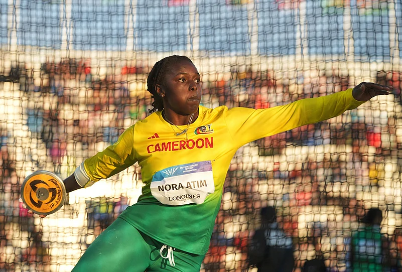 Glasgow CWG 2026 womens discus throw final-Cameroons Nora Atim Monie