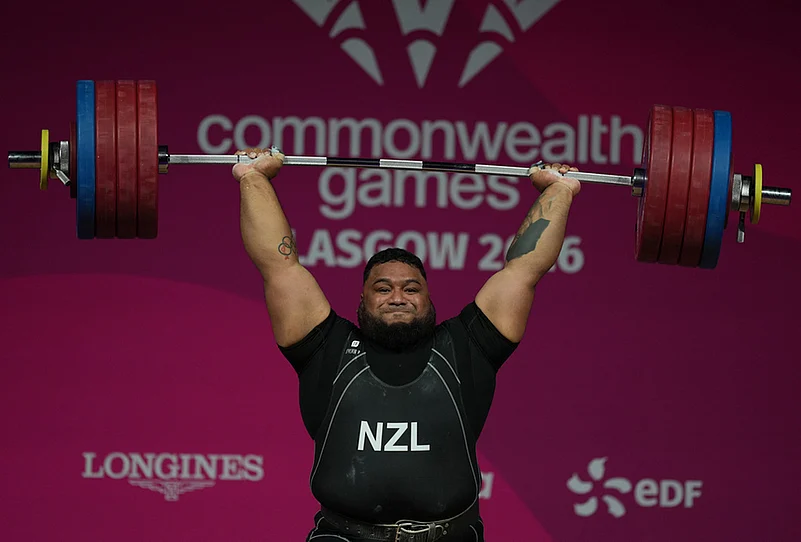 Glasgow CWG 2026 mens +110kg Weightlifting Final-New Zealands David Liti