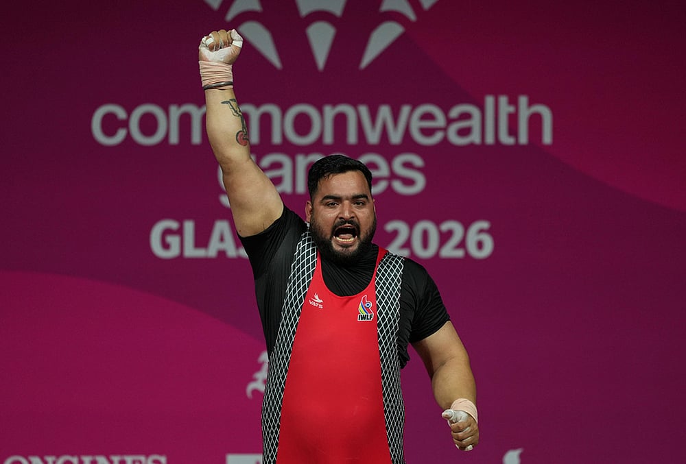 Glasgow CWG 2026 mens +110kg Weightlifting Final-Indias Lovepreet Singh 
