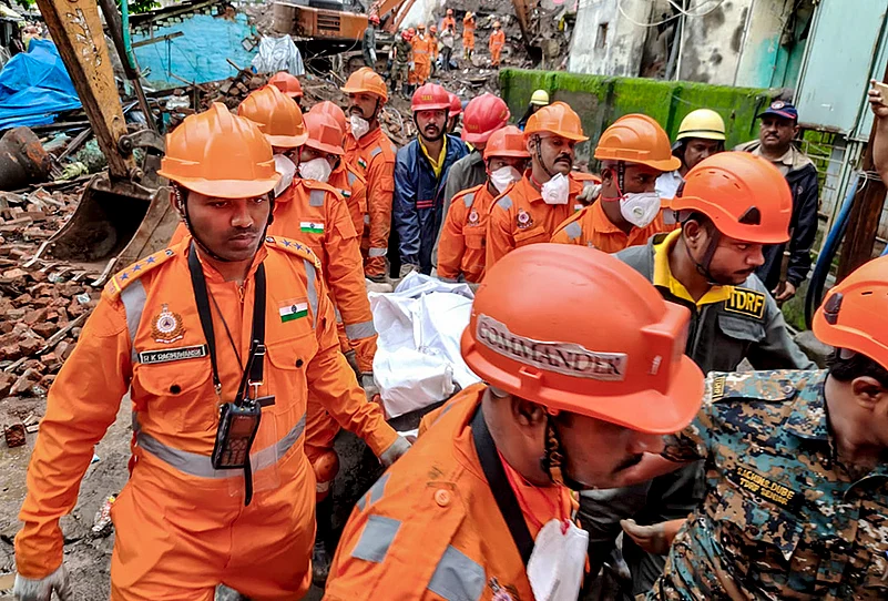 Kohinoor building collapse Bhiwandi
