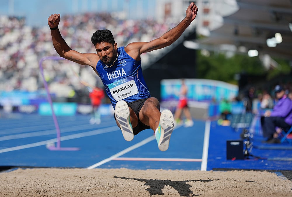 Glasgow CWG 2026 mens decathlon event Tejaswin Shankar in long jump 