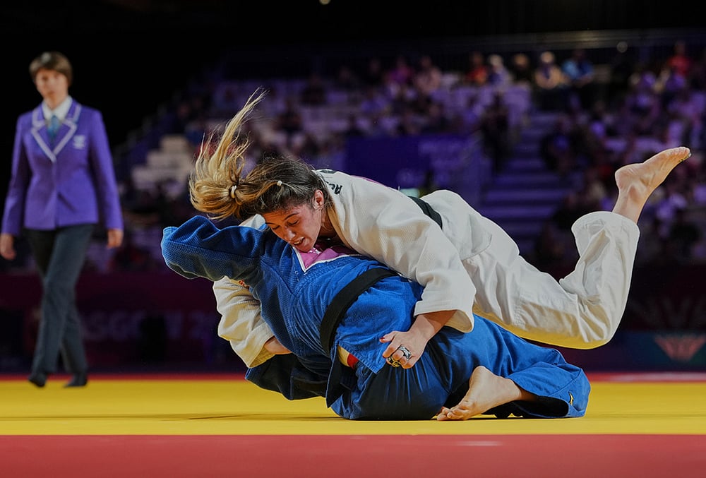 CWG judo 2026 Judo silver medal
