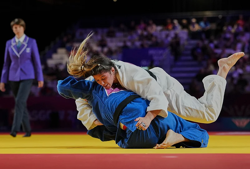 CWG judo 2026 Judo silver medal