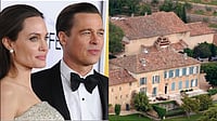 Brad Pitt's Château Miraval Faces Wildfire Threat Amid Ongoing Angelina Jolie Legal Battle X : Brad Pitt's Château Miraval