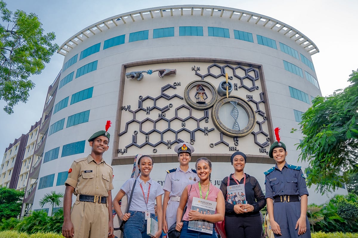 Students at Hindustan Institute of Technology & Science (HITS)