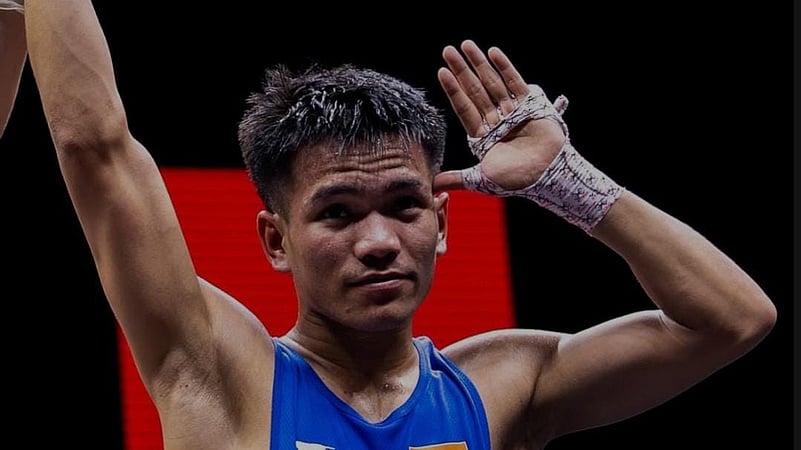 Jadumani Mandengbam Celeb vs Philip Haoseb Glasgow Commonwealth Games 2026 Mens 55kg 