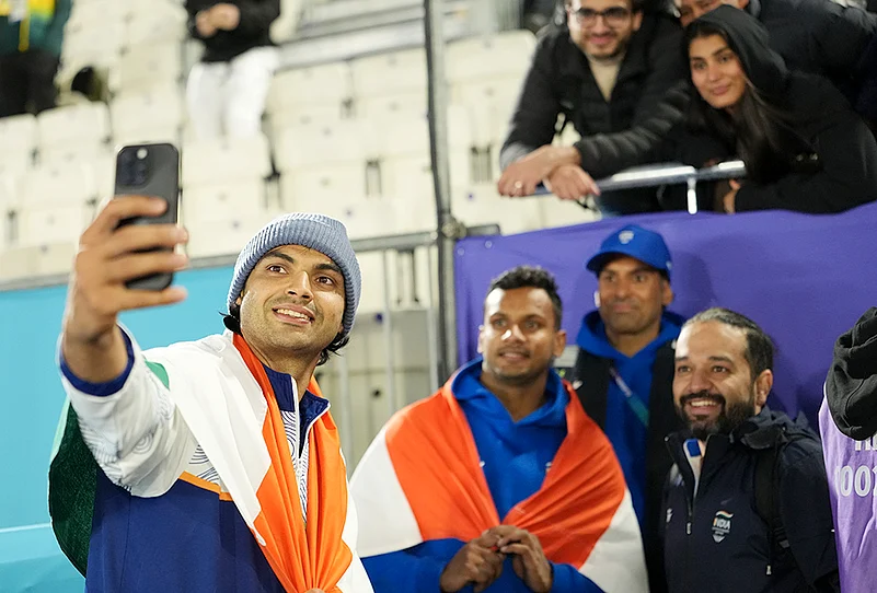 Neeraj Chopra and Yashvir Singh javelin