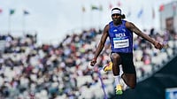 VPIndia/X : Praveen Chithravel won the men's triple jump silver at the 2026 Commonwealth Games.