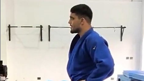 Harsh Tokas will be in action in the Men's -81kf Quarterfinal at the Commonwealth Games 2026 in Glasgow.  - VijayiBharat_SA/X
