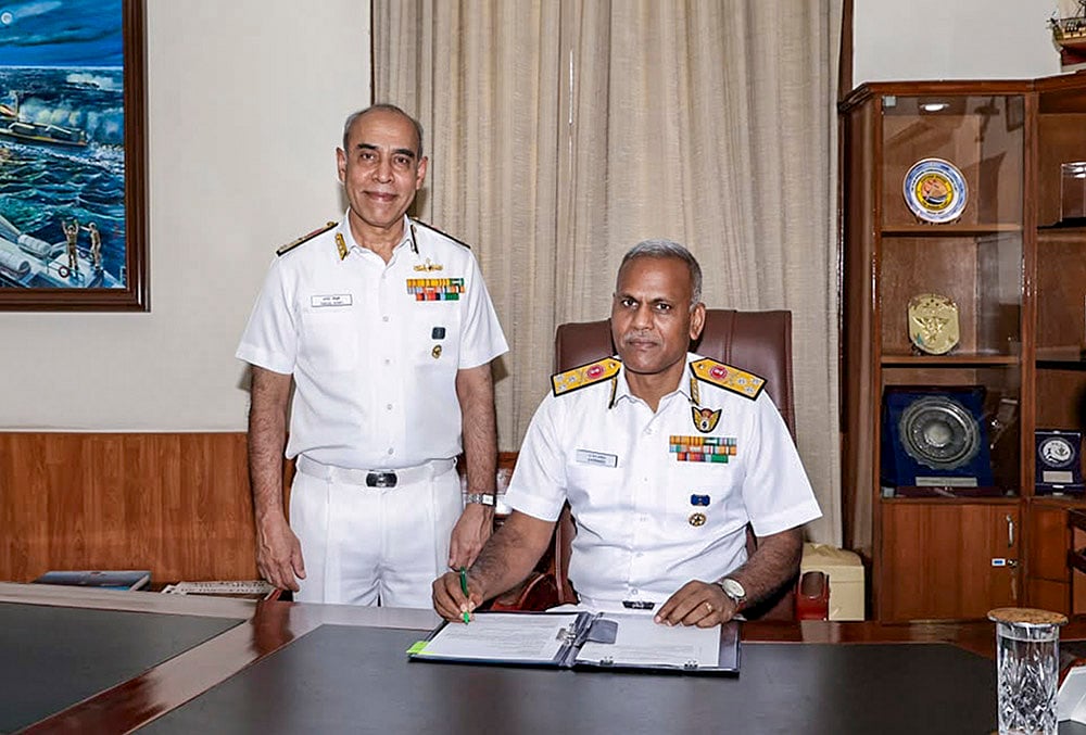 Vice Adm AN Pramod takes charge as the Deputy Chief of Naval Staff