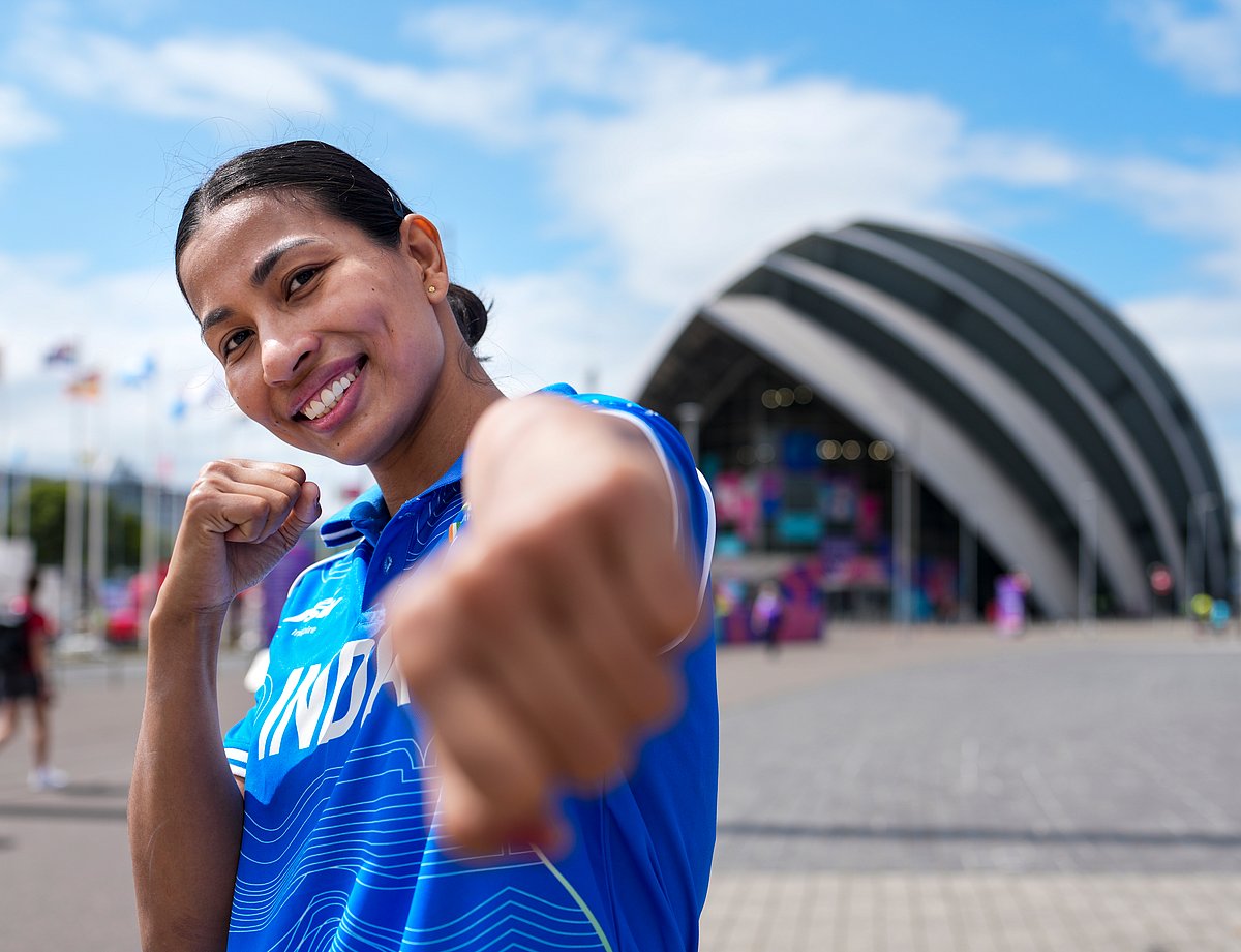 Lovlina Borgohain Glasgow Commonwealth Games 2026 Pose PTI Photo