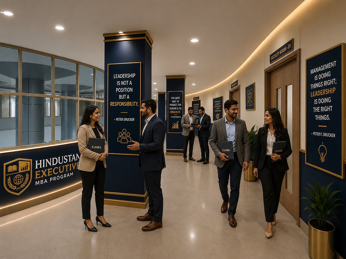 Hindustan Institute of Technology & Science MBA Program promo banner