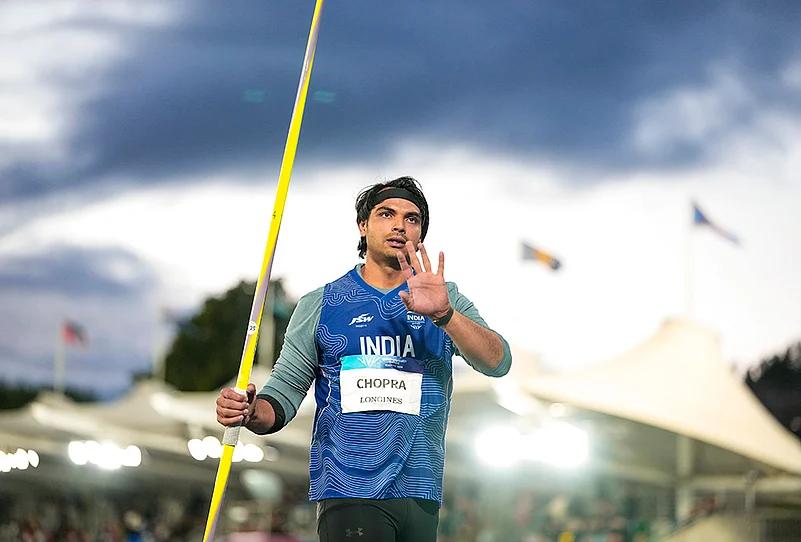 Neeraj Chopra CWG 2026 mens javelin throw