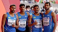 File Photo : India's men's 4x400m quartet failed to make an imapact.